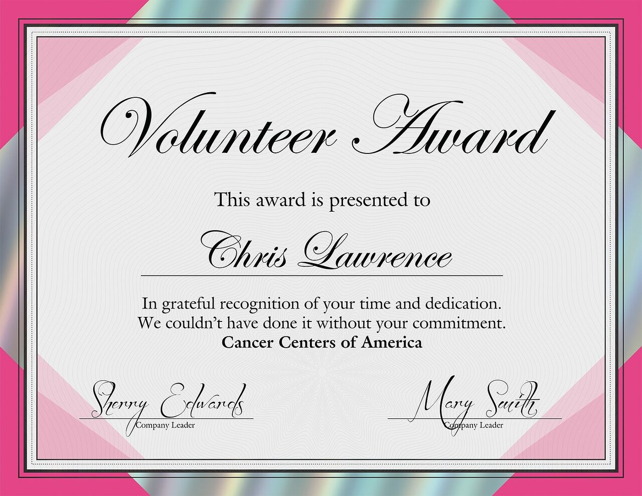 Great Papers! Certificate with Rainbow Foil, Happy Pink, 8.5&#x22; x 11&#x22;, Printer Compatible, 15 sheets